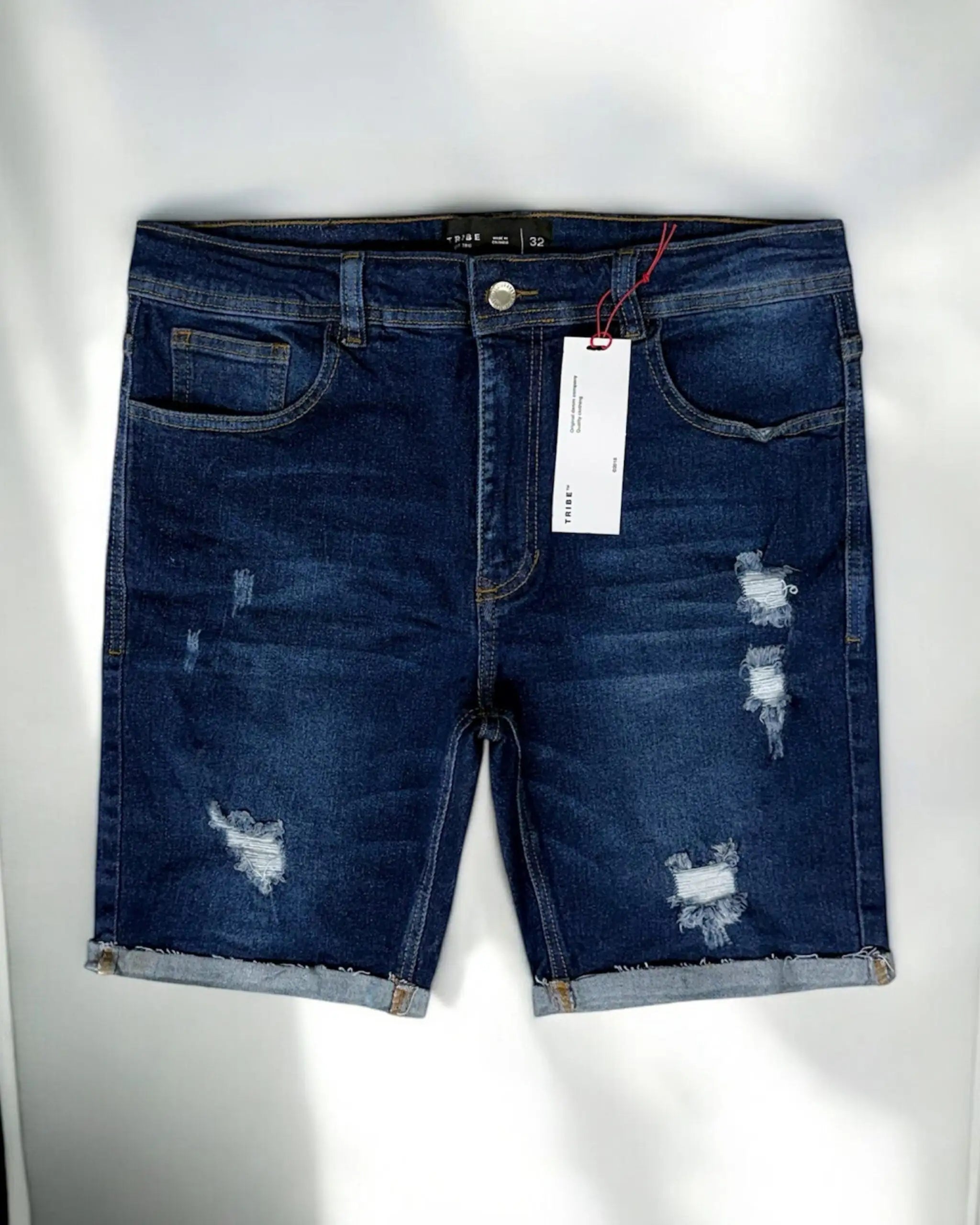BERMUDA DENIM AZUL ROTOS Y CORTES  vzatsv-mf.myshopify.com