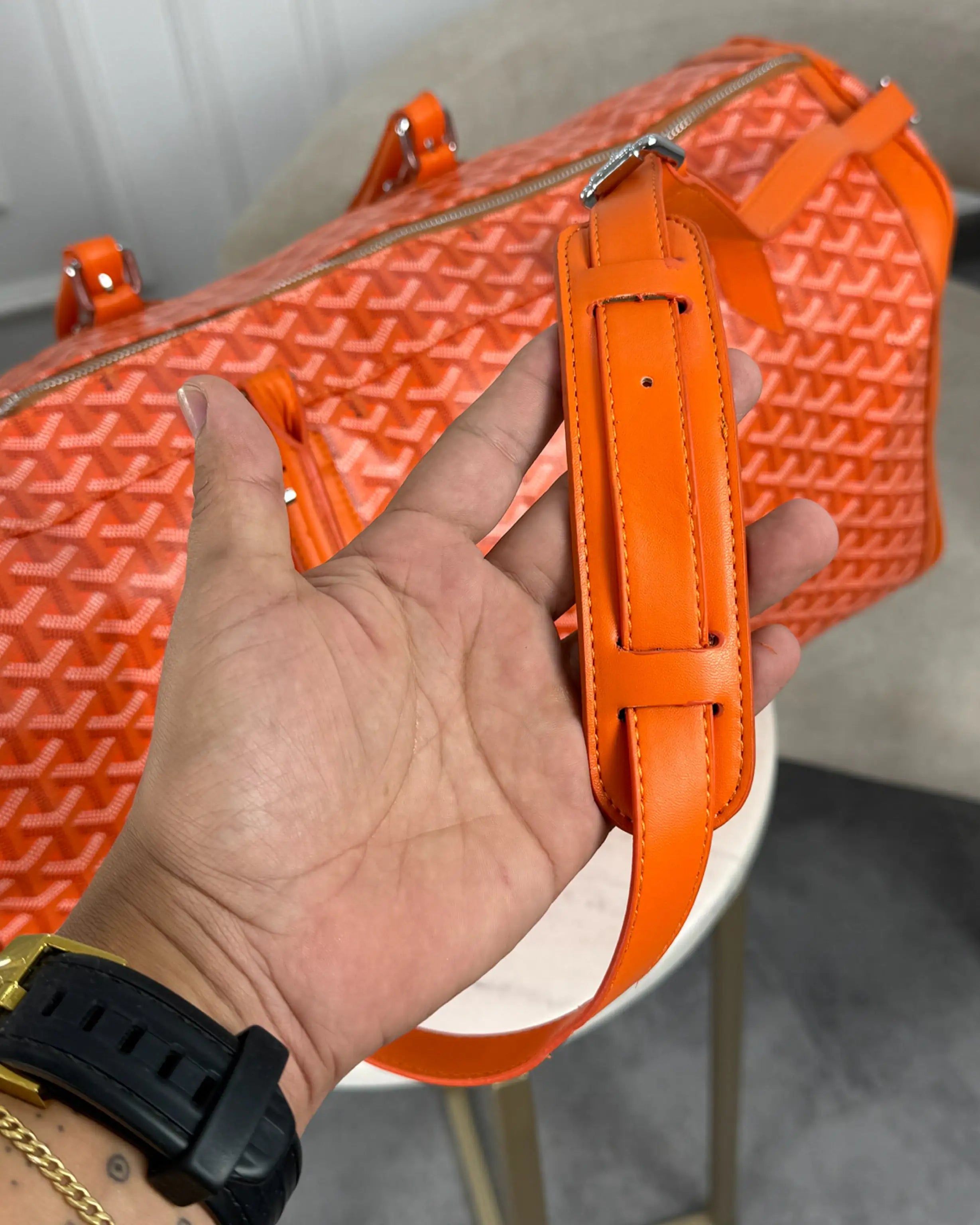 BOLSO VIAJERO SIGNATURE NARANJA  vzatsv-mf.myshopify.com