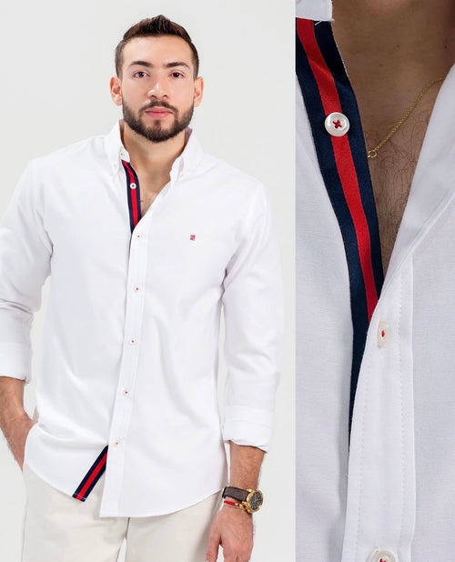 CAMISA OXFORD BLANCA CRH  vzatsv-mf.myshopify.com