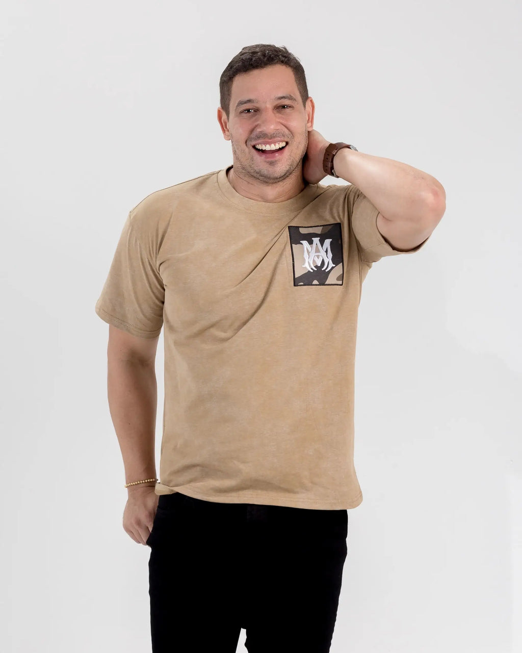 CAMISETA BEIGE SEMI OVERSIZE ALTO GRAMAJE AMR  vzatsv-mf.myshopify.com