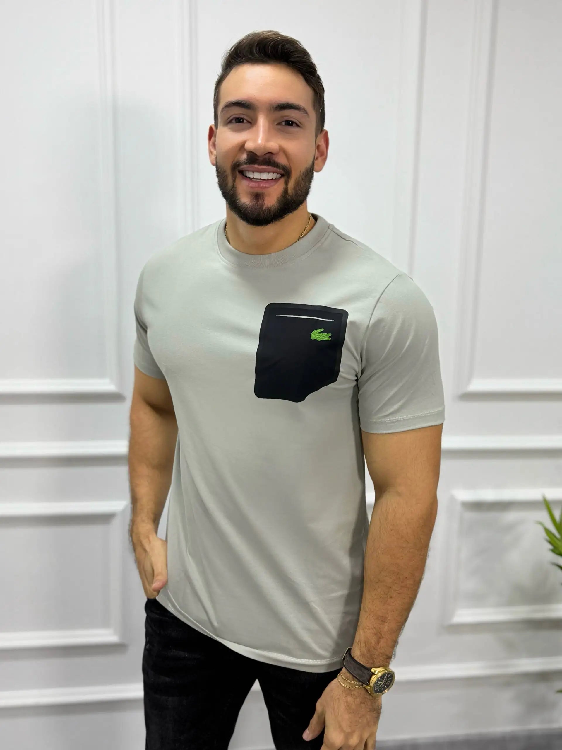 CAMISETA GRIS BÁSICA CON BOLSILLO LCT  vzatsv-mf.myshopify.com