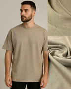 CAMISETA OVERSIZE BEIGE ALTO GRAMAJE MINIMAL  vzatsv-mf.myshopify.com