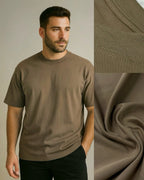 CAMISETA OVERSIZE CAFÉ ALTO GRAMAJE MINIMAL  vzatsv-mf.myshopify.com