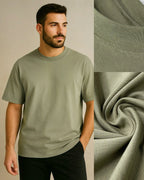 CAMISETA VERDE OVERSIZE ALTO GRAMAJE MINIMAL  vzatsv-mf.myshopify.com