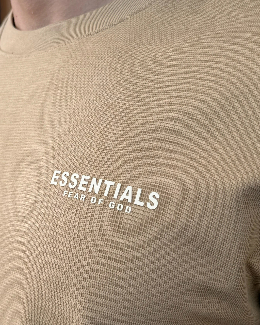 Camiseta Básica ESSN Beige
