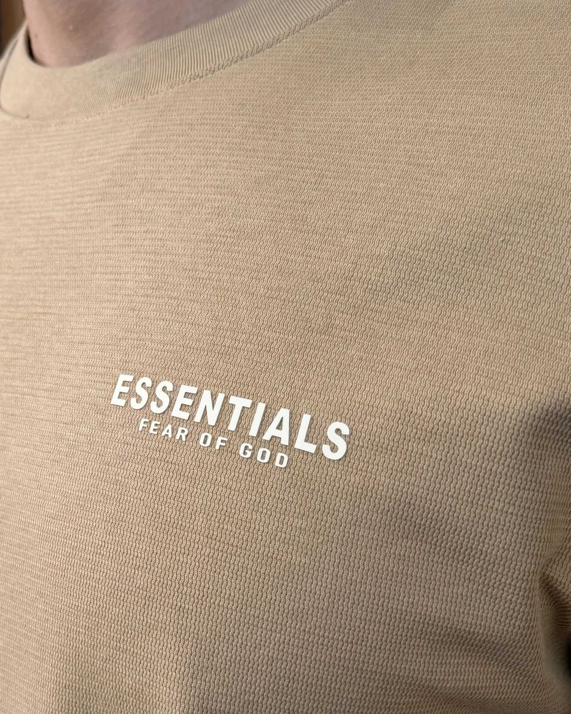 Camiseta Básica ESSN Beige