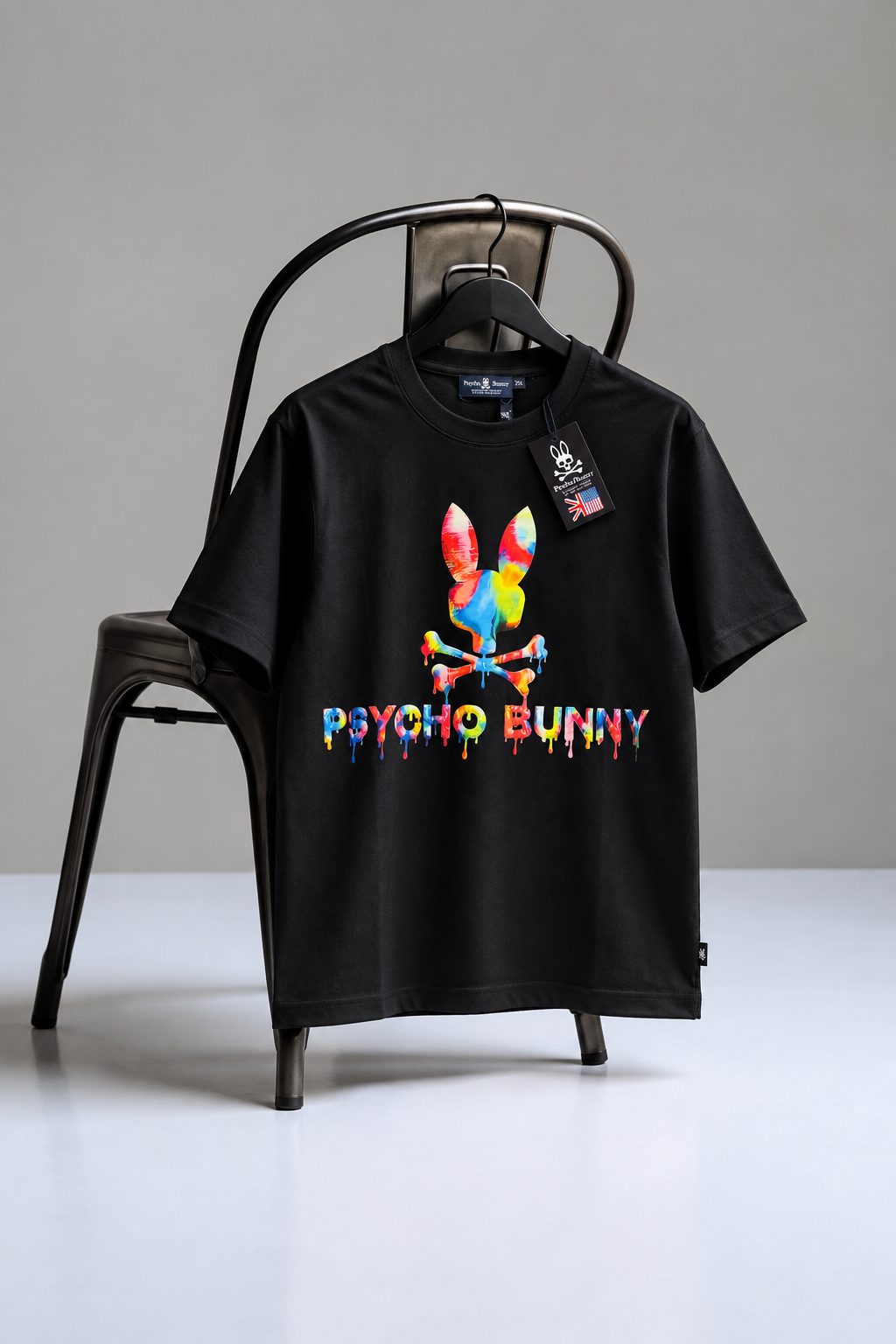 Camiseta P.B black paint