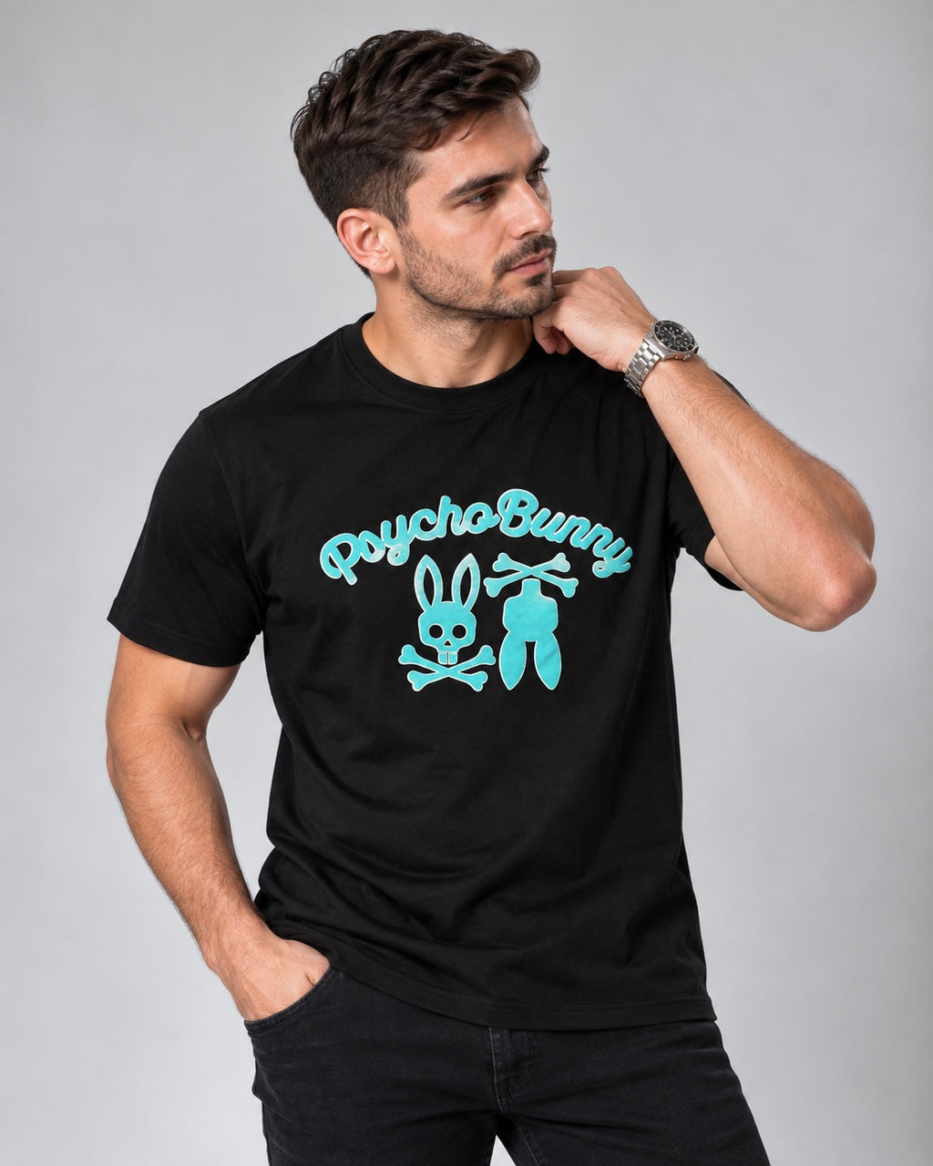 Camiseta P.B Black Aqua