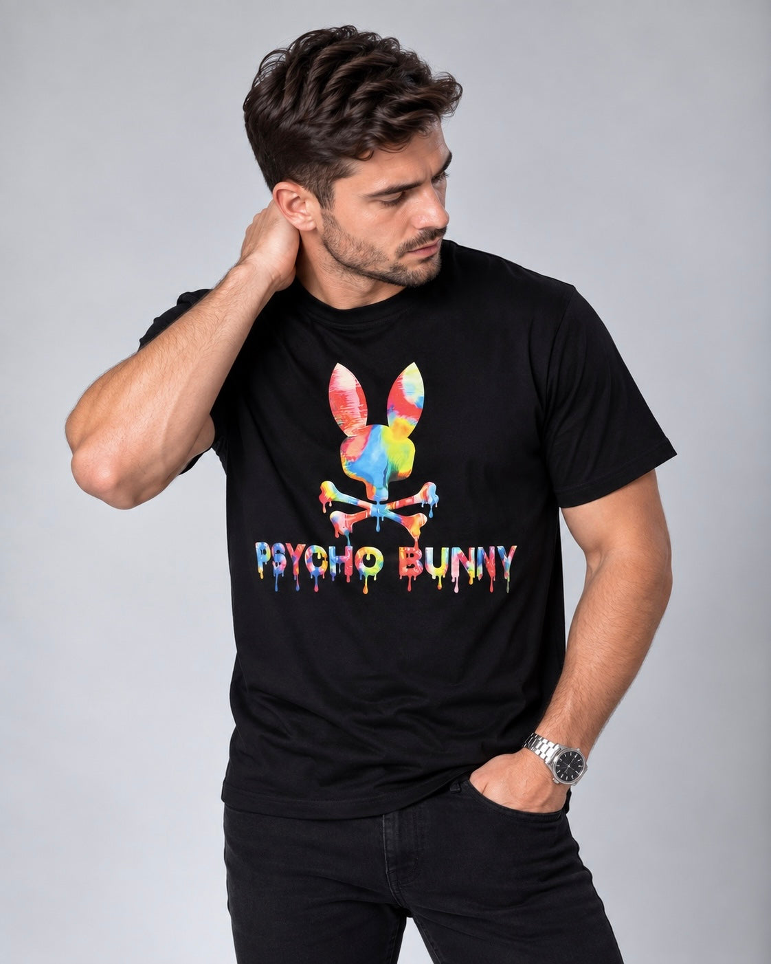 Camiseta P.B black paint