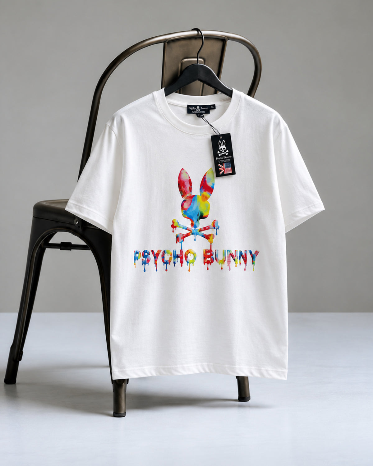 Camiseta P.B white paint
