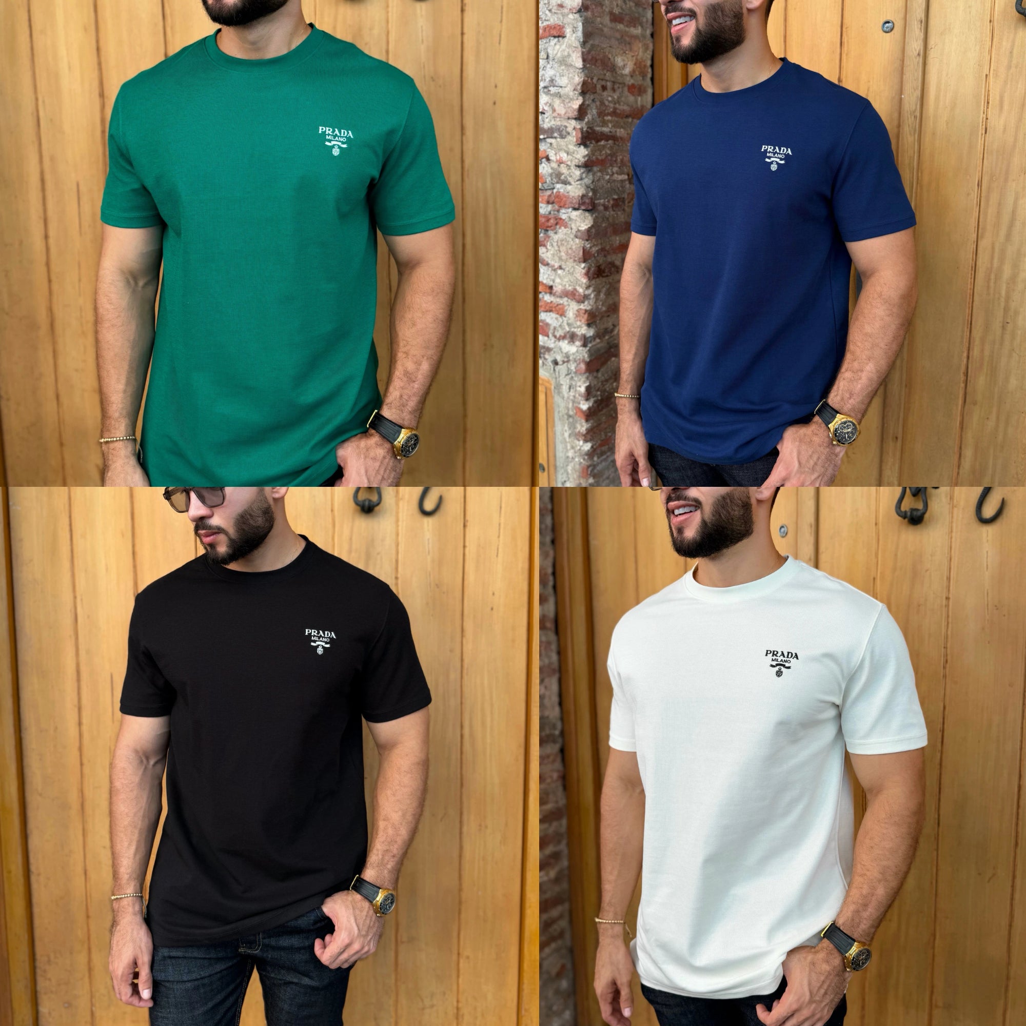 PACK 4 CAMISETAS BÁSICAS PRD