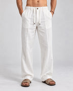 PANTALON LINO BLANCO